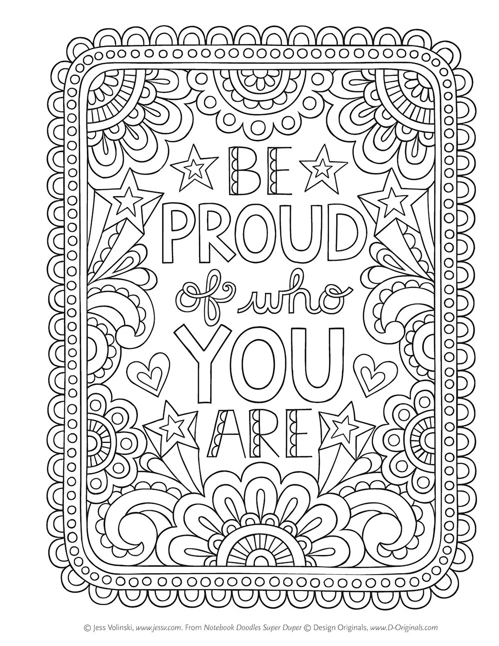 Notebook Doodles Super Duper Coloring & Activity Book - Image 2