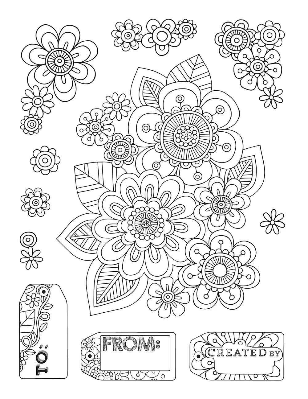 Notebook Doodles Super Duper Coloring & Activity Book - Image 6