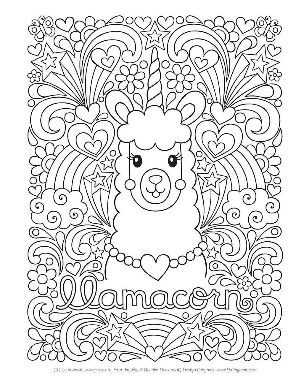 Notebook Doodles Unicorns - Image 7
