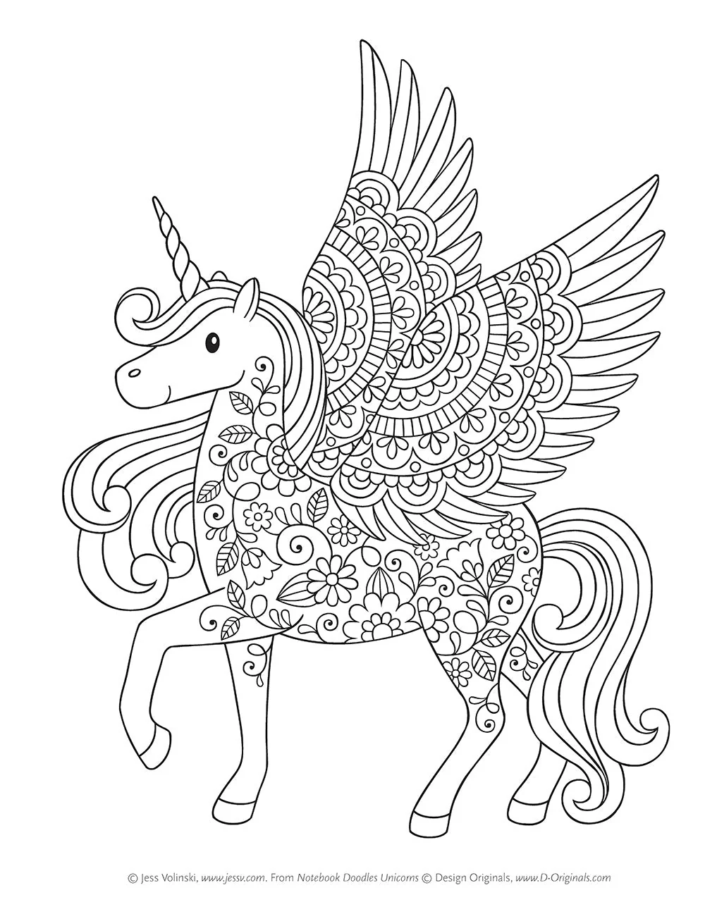 Notebook Doodles Unicorns - Image 8