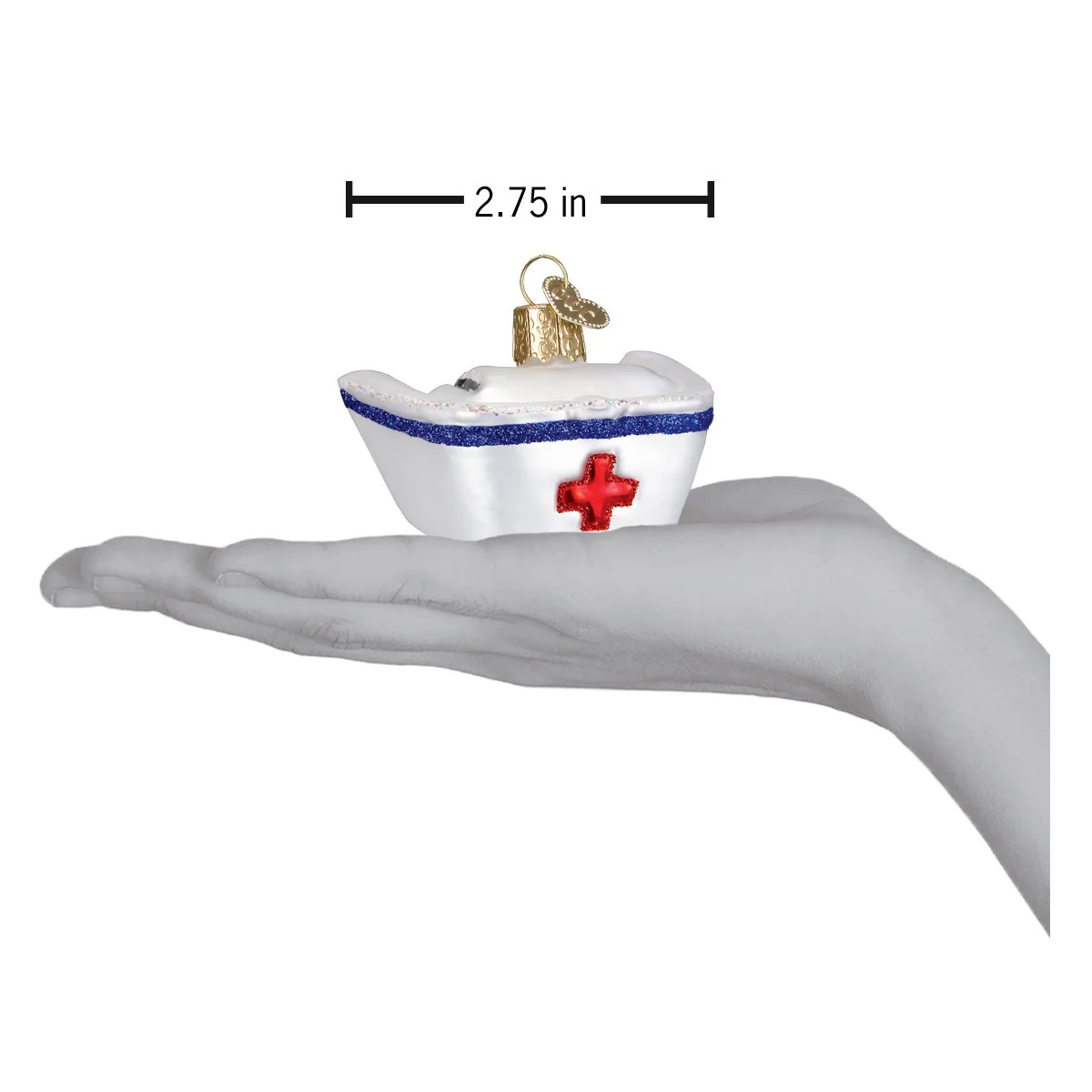 Nurses Cap Ornament - Image 3