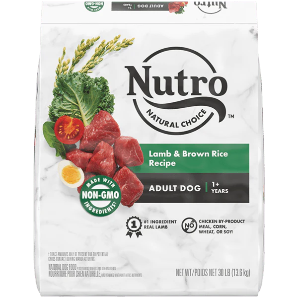 Nutro Natural Choice Adult Lamb & Brown Rice Dry Dog Food