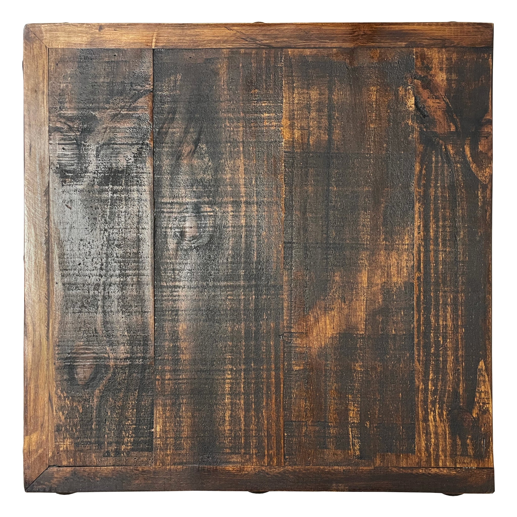 Oasis Small Rustic Dog Wood Kennel in Dark Wax - Image 5