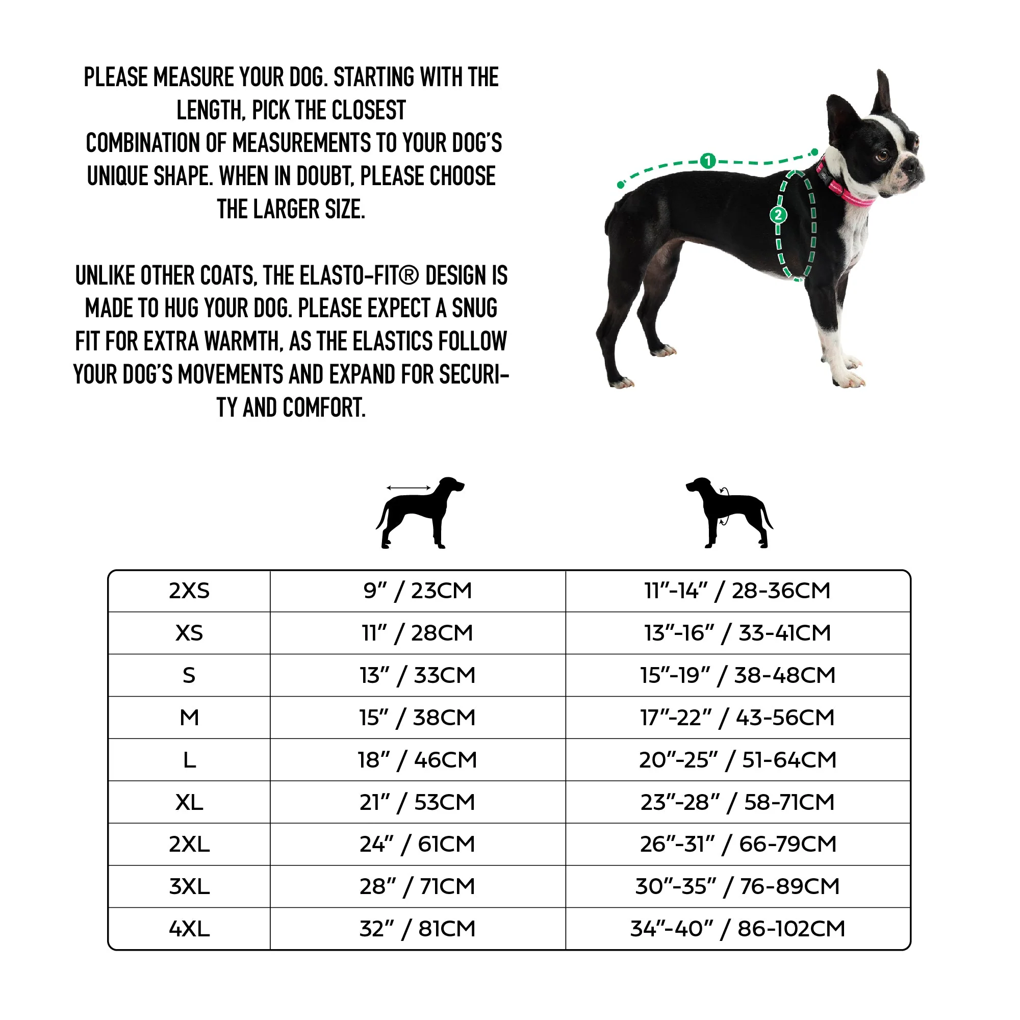 GF Pet.us fabric Dog Jacket - black/XS - Image 9