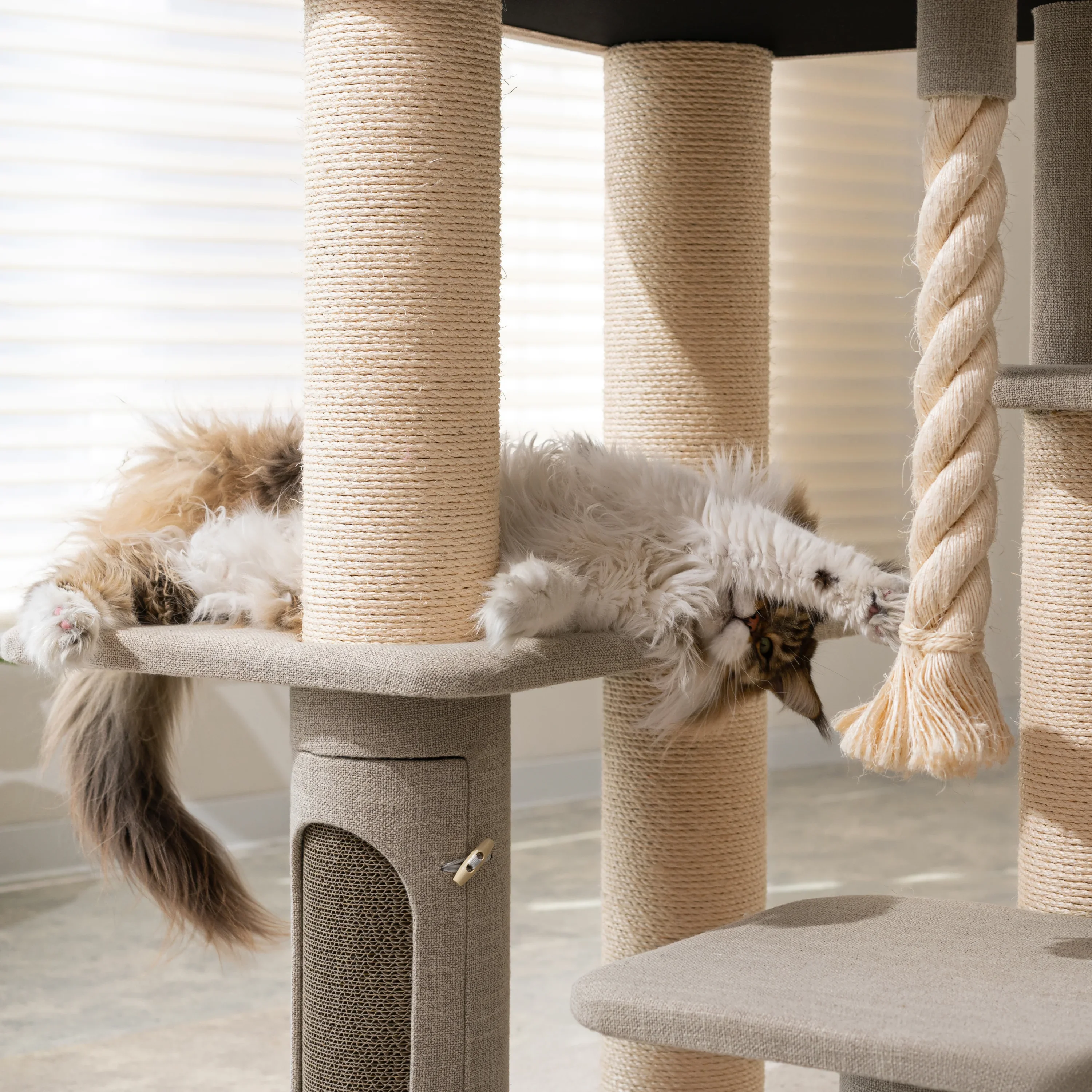 Ontario Grand Luxe Cat Tree – Built for Large Breeds - Image 5