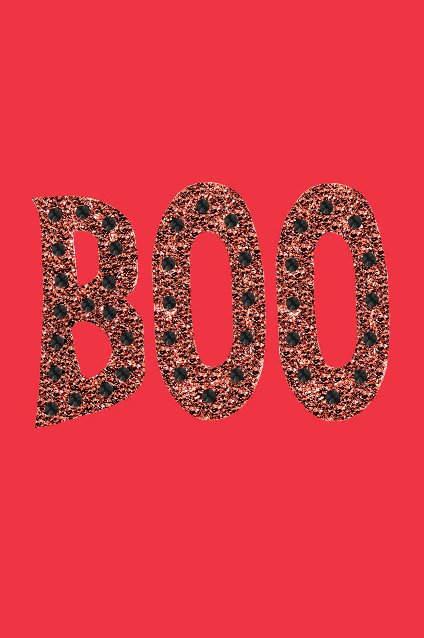Orange Glitter Boo Bandanna - Image 15