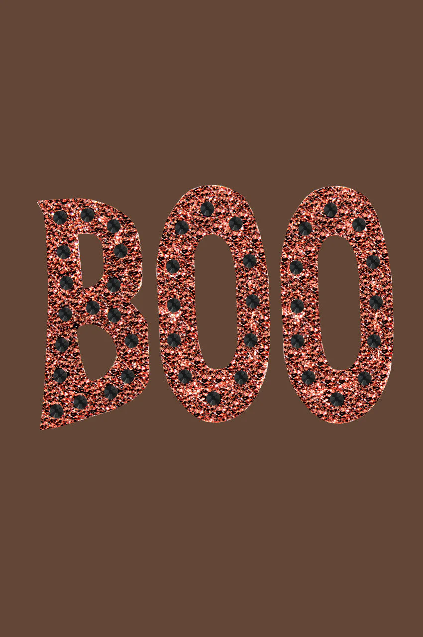 Orange Glitter Boo Bandanna - Image 3