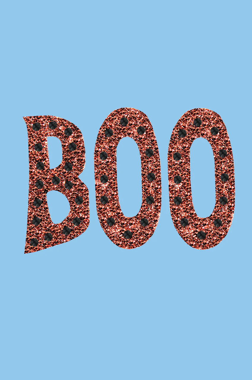 Orange Glitter Boo Bandanna - Image 9