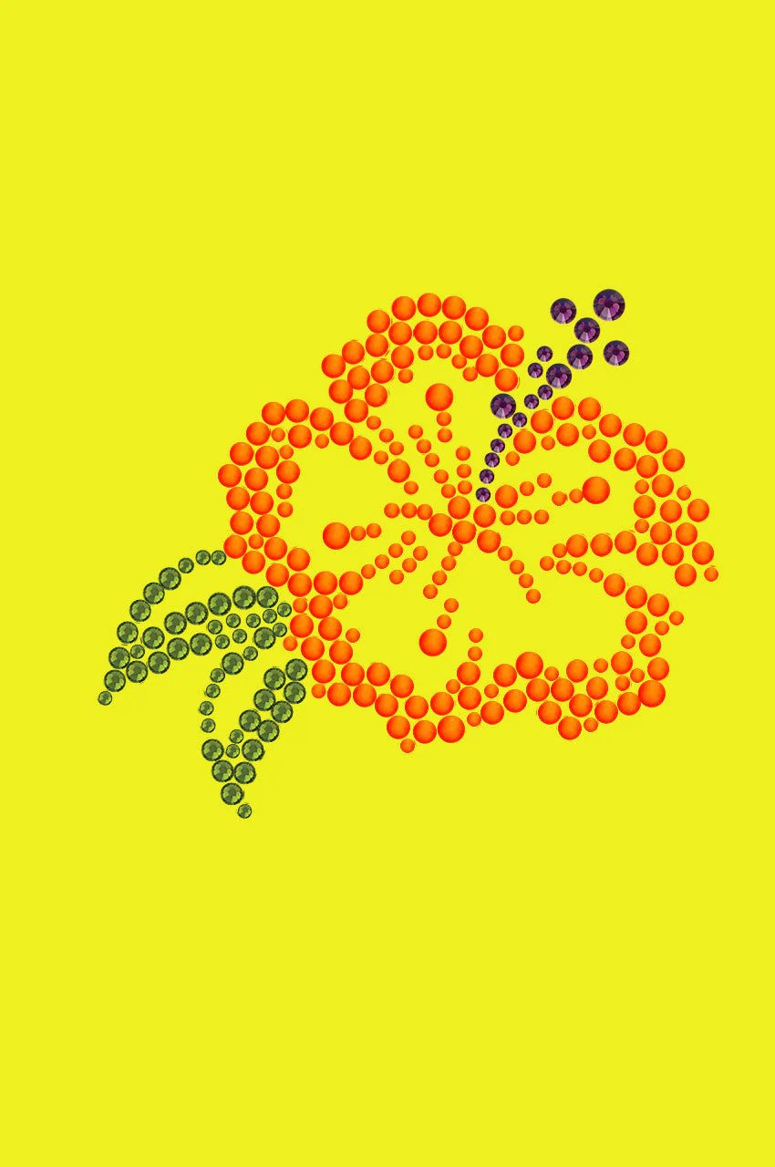 Orange Hibiscus - Bandanna - Image 13