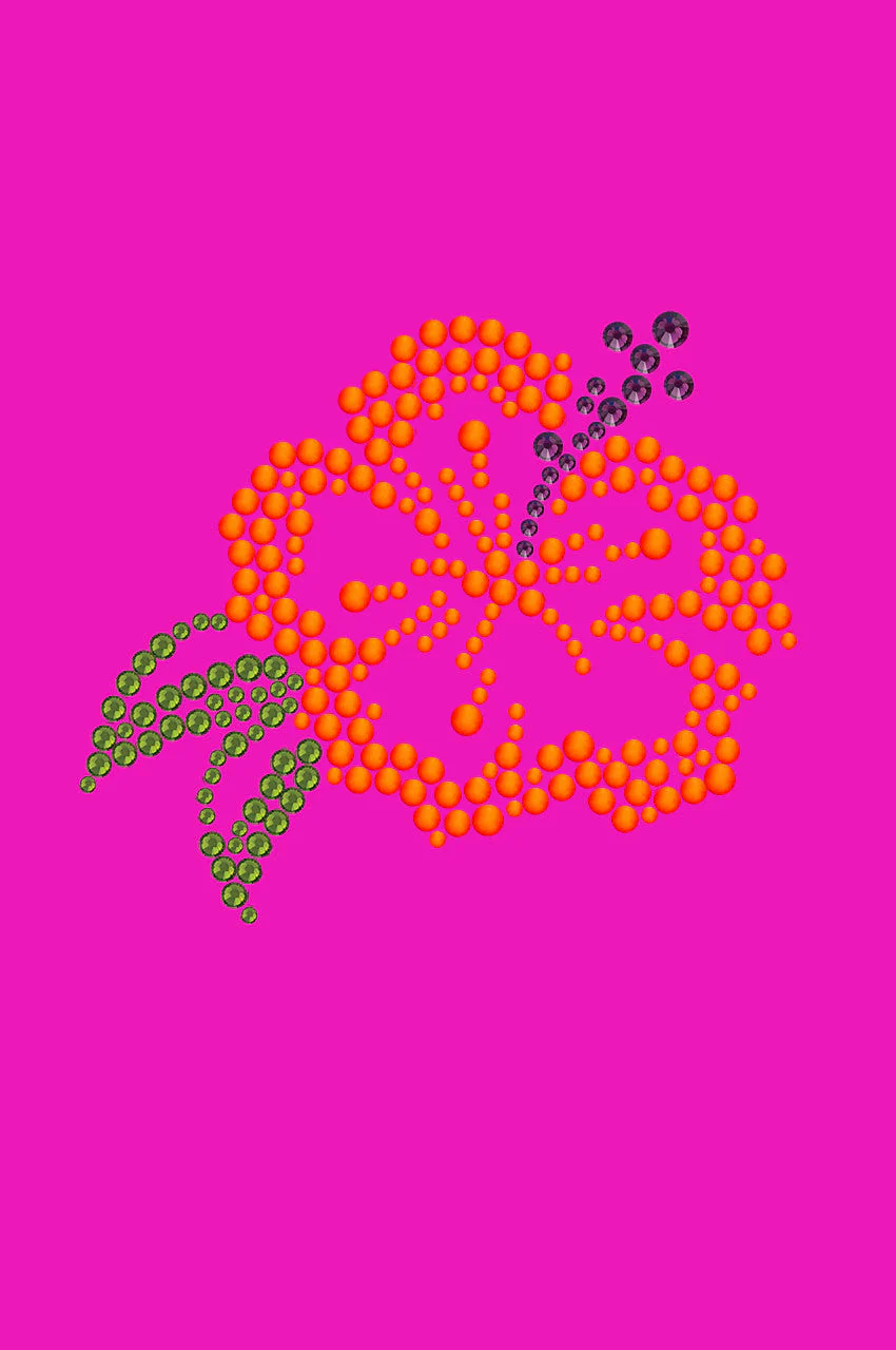 Orange Hibiscus - Bandanna - Image 15