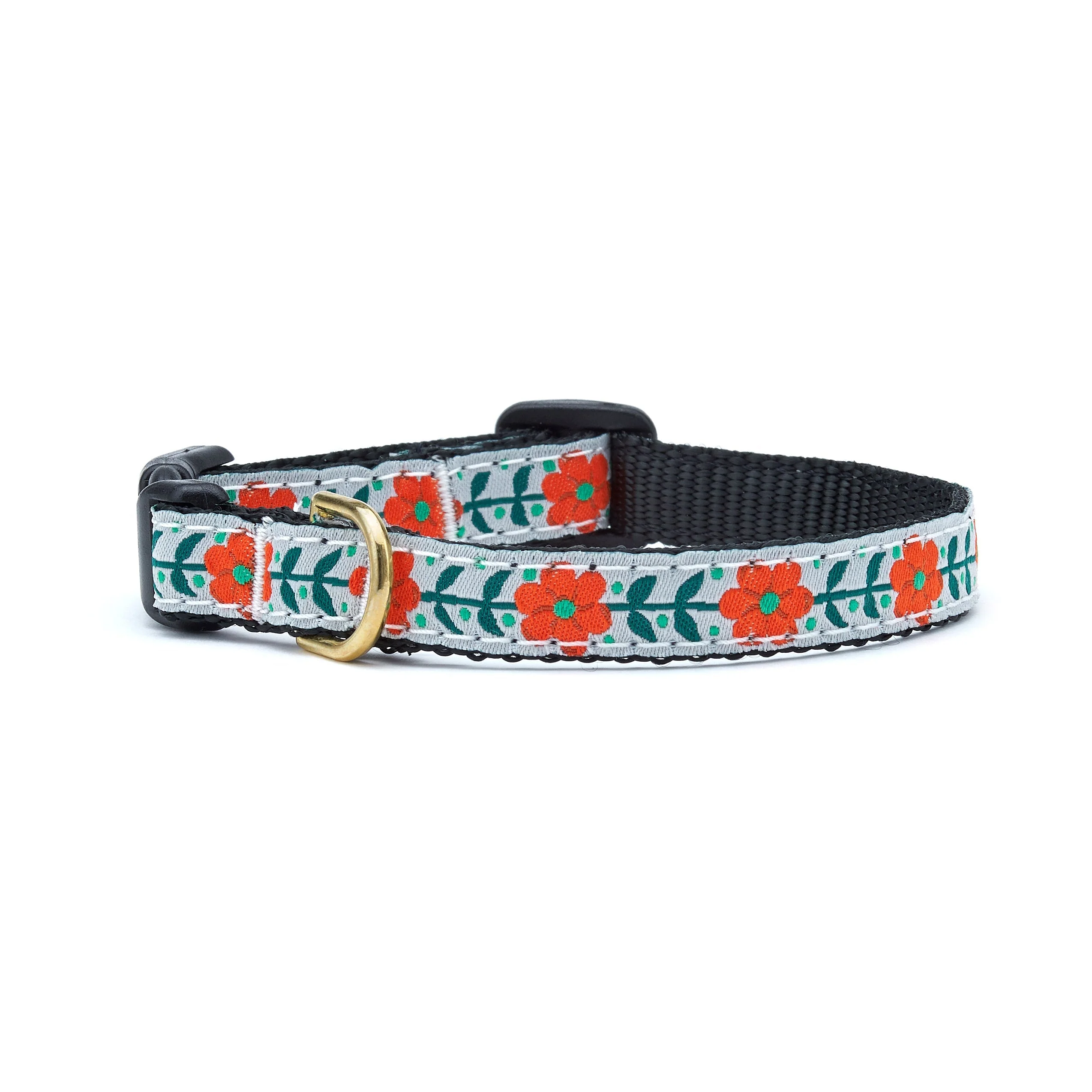 Up Country Orange You Pretty Made in USA Dog Collar