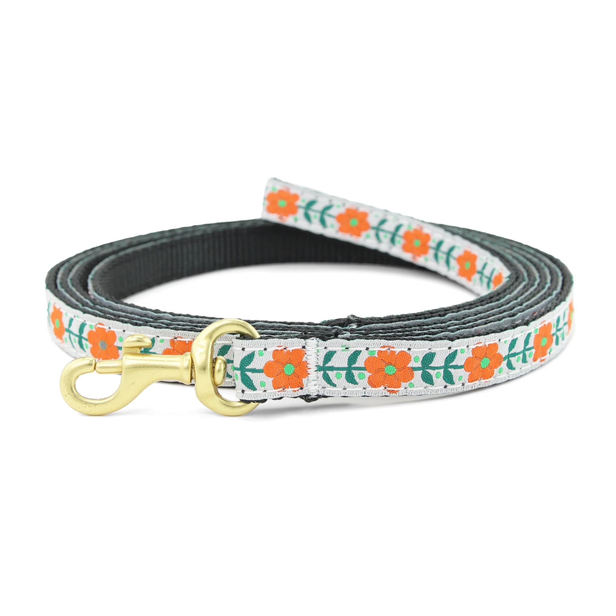 Up Country Orange You Pretty Made in USA Dog Leash