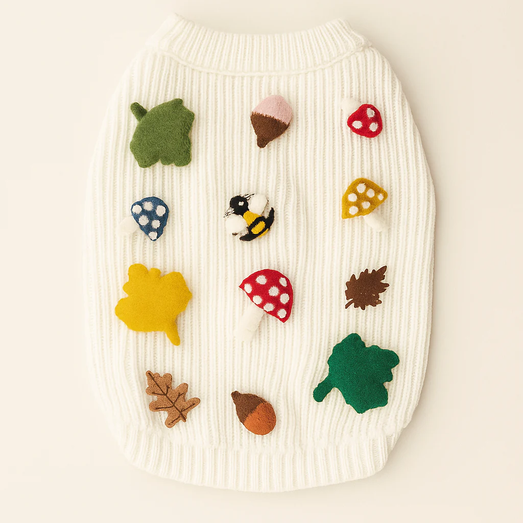 Original Fall Leaves 3D Icon Sweater - Image 4