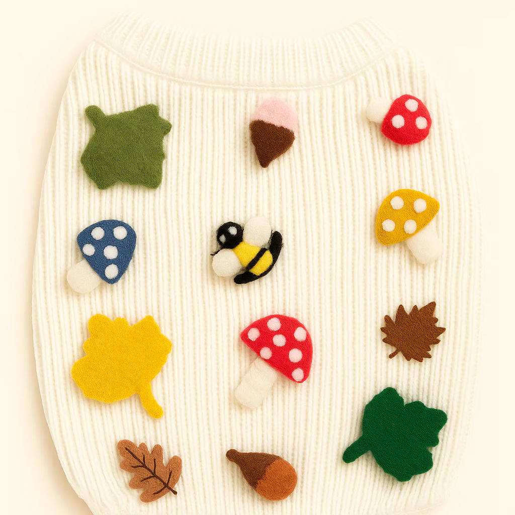 Original Fall Leaves 3D Icon Sweater - Image 7