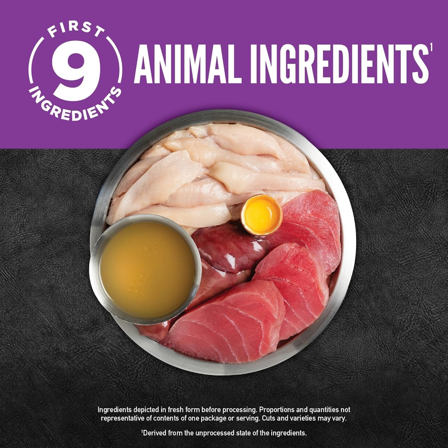 Orijen Grain Free Chunks & Shreds, Kitten Chicken & Tuna Wet Cat Food (3oz) - Image 3
