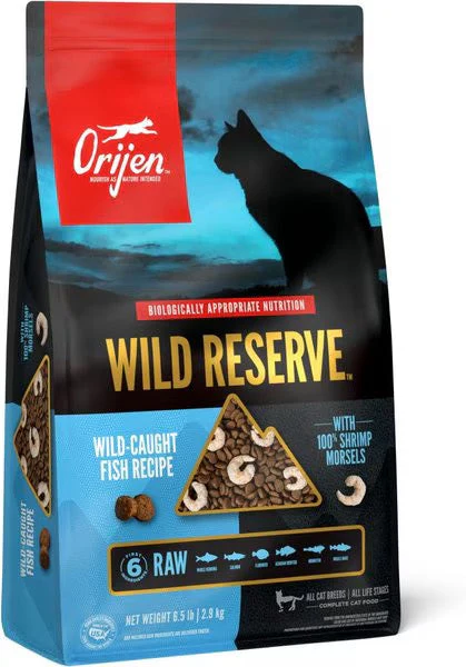 Orijen Grain Free Wild Reserve Fish Recipe Dry Cat Food - Image 2