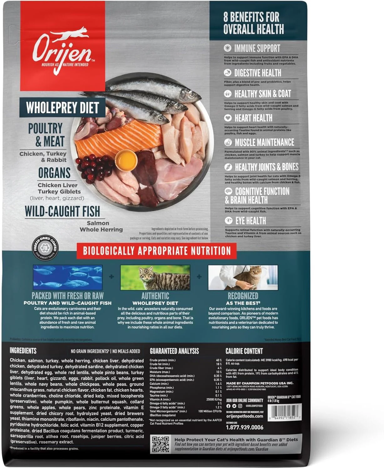 Orijen Guardian 8 Dry Cat Food - Image 2