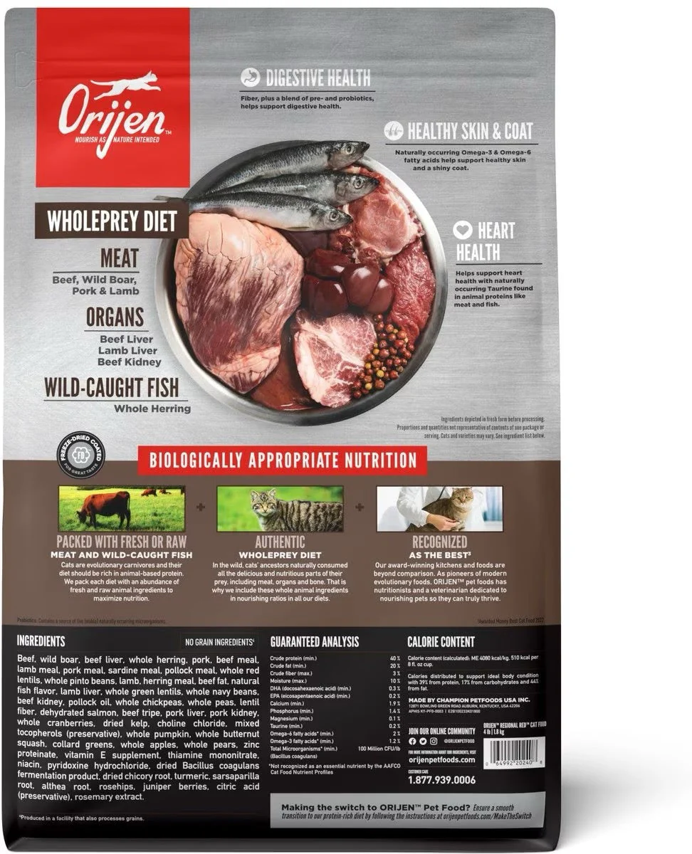 Orijen Regional Red Dry Cat Food - Image 2