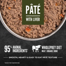 Orijen Tundra Pate with Liver Grain Free Wet Dog Food (12.8oz) - Image 2