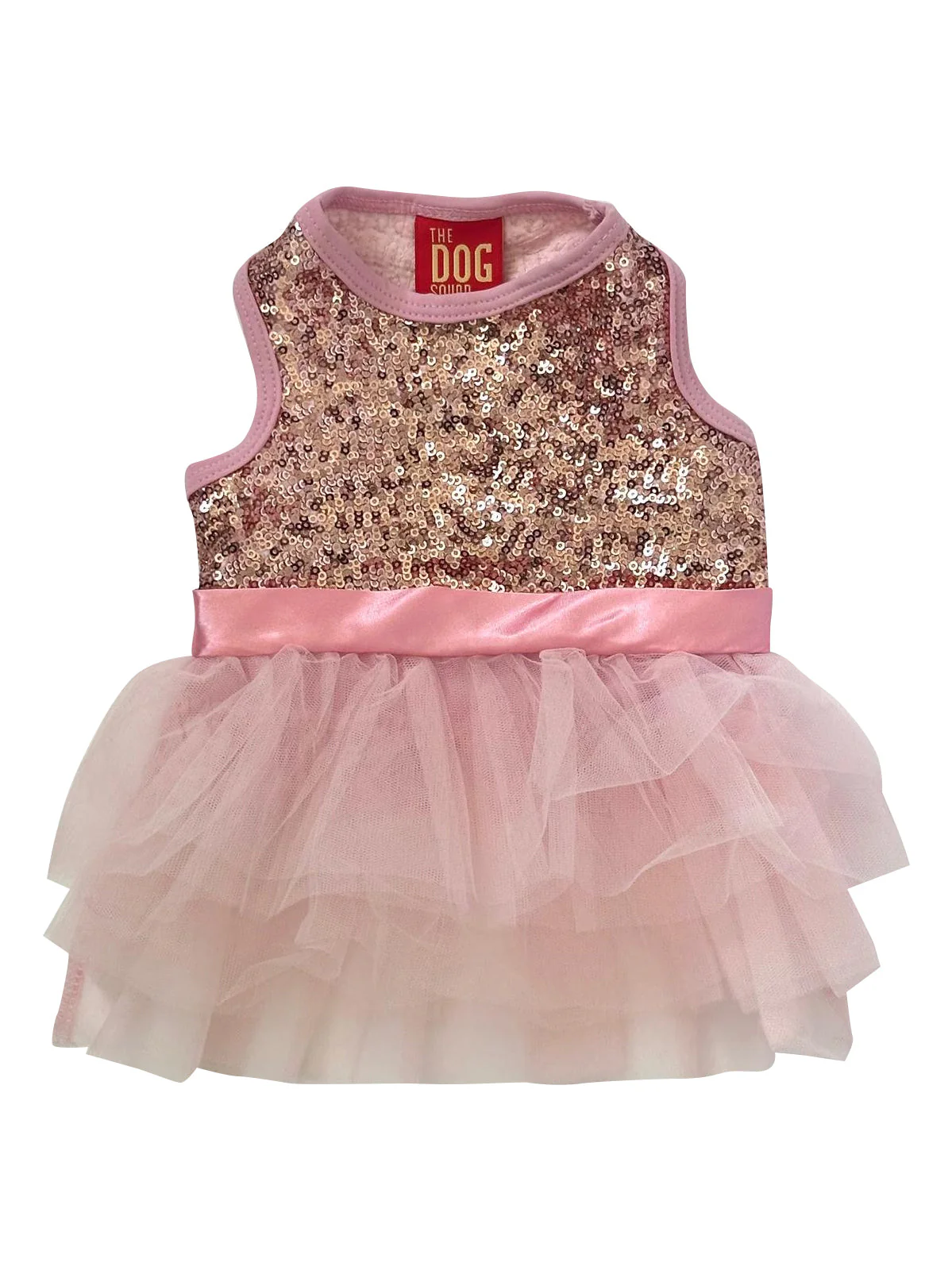 Over the Top Iridescent Blush Sequin Tutu - Image 2