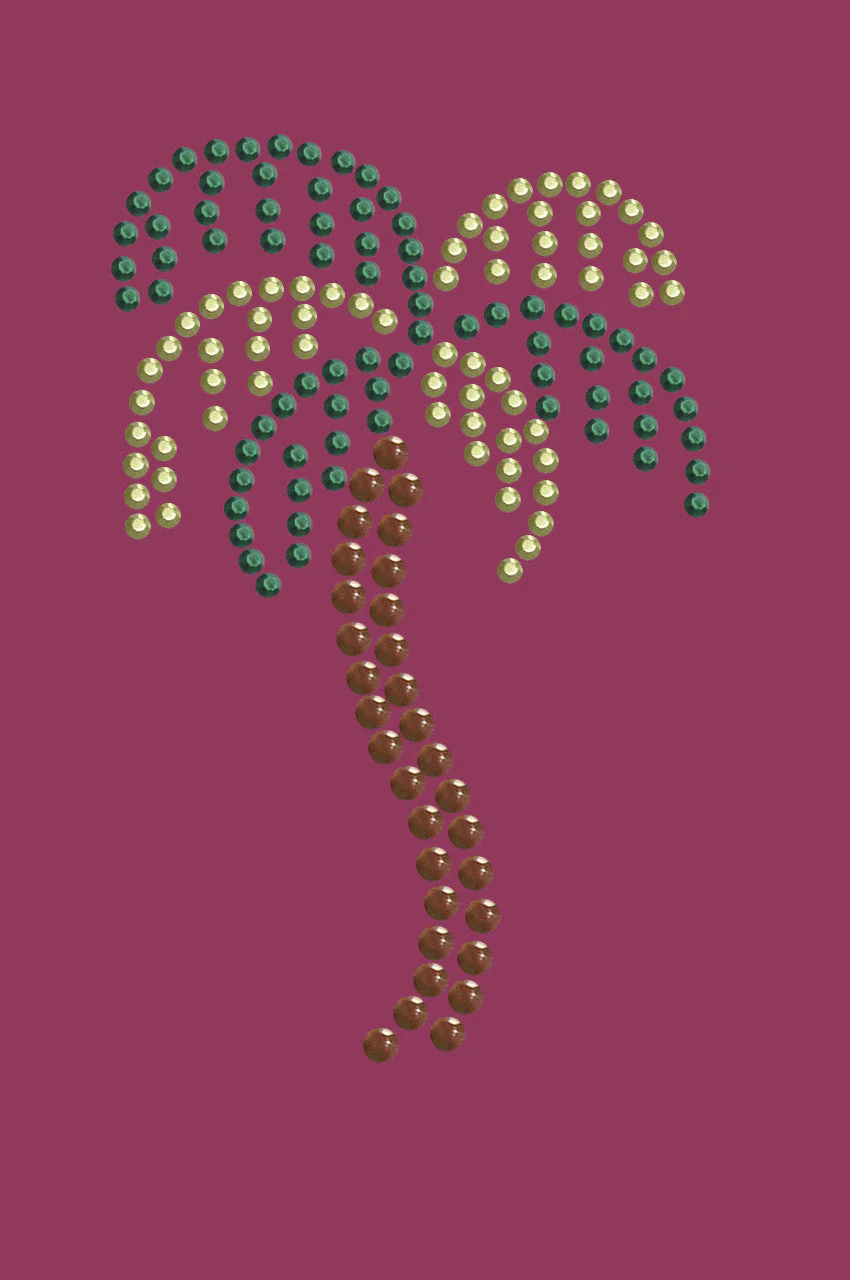 Palm Tree (Rhinestuds) - Bandanna - Image 10