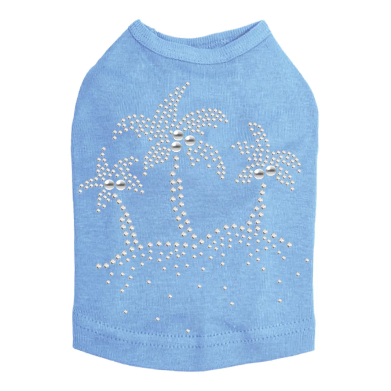 Palm Trees (Silver) - Dog Tank - Image 11