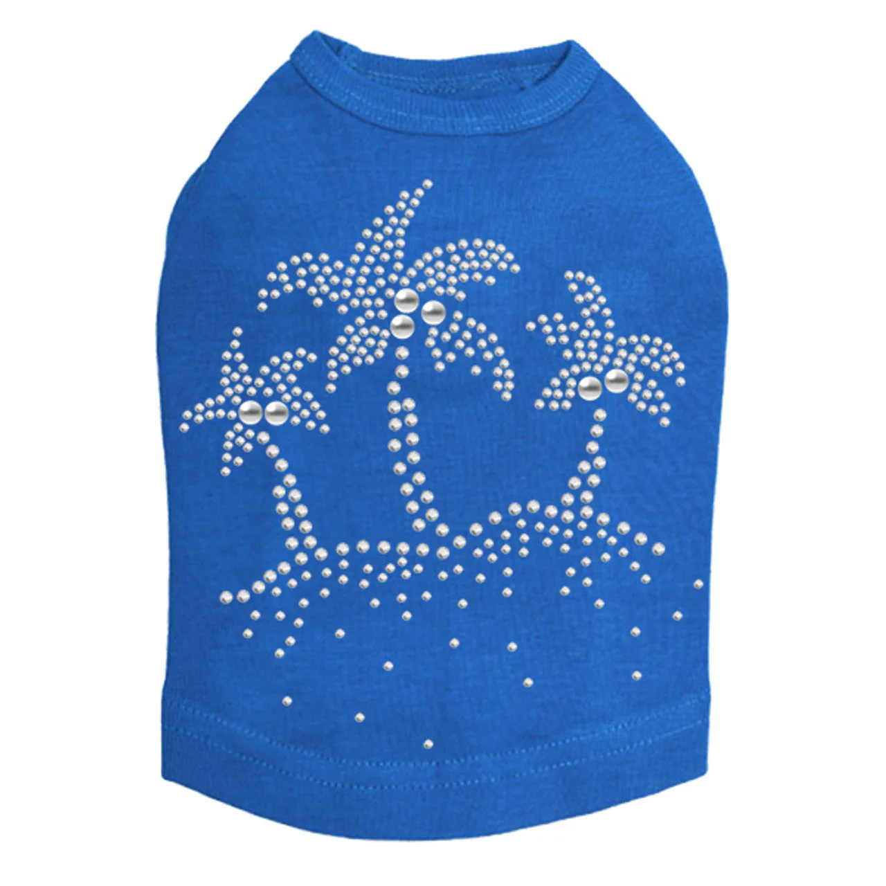 Palm Trees (Silver) - Dog Tank - Image 7