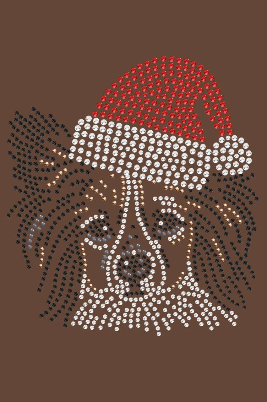 Papillon with Santa Hat - Bandana - Image 14