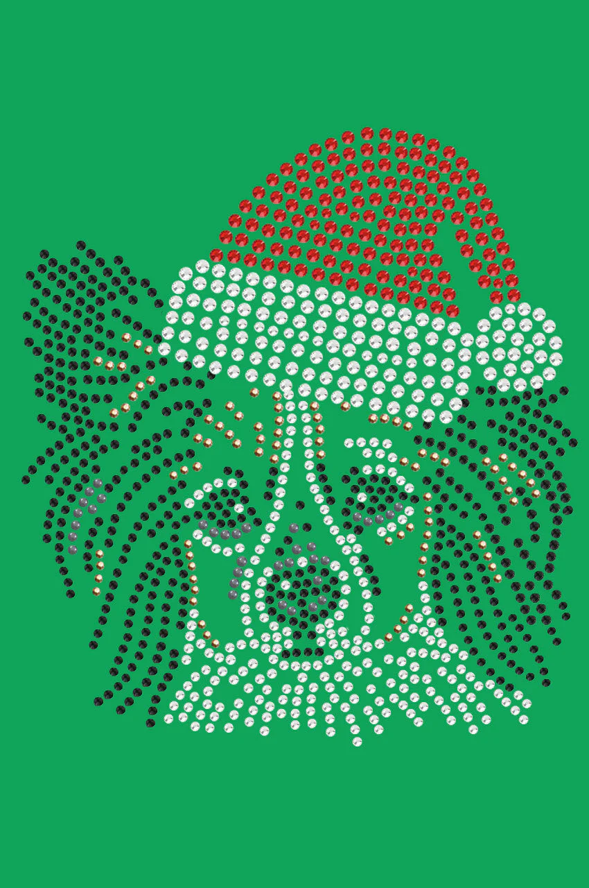 Papillon with Santa Hat - Bandana - Image 17