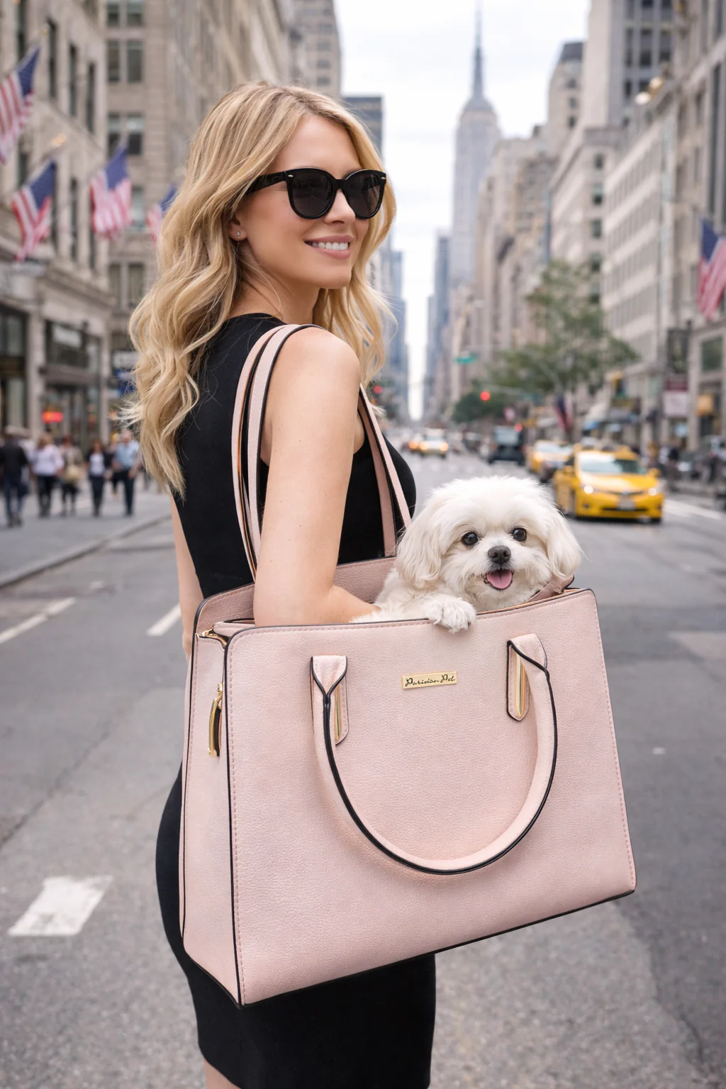 Parisian Pet Mallorca Carrier-Beige - Image 6