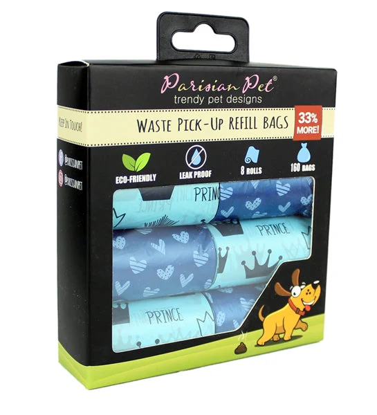 Parisian Pet Prince Hearts Waste Bags