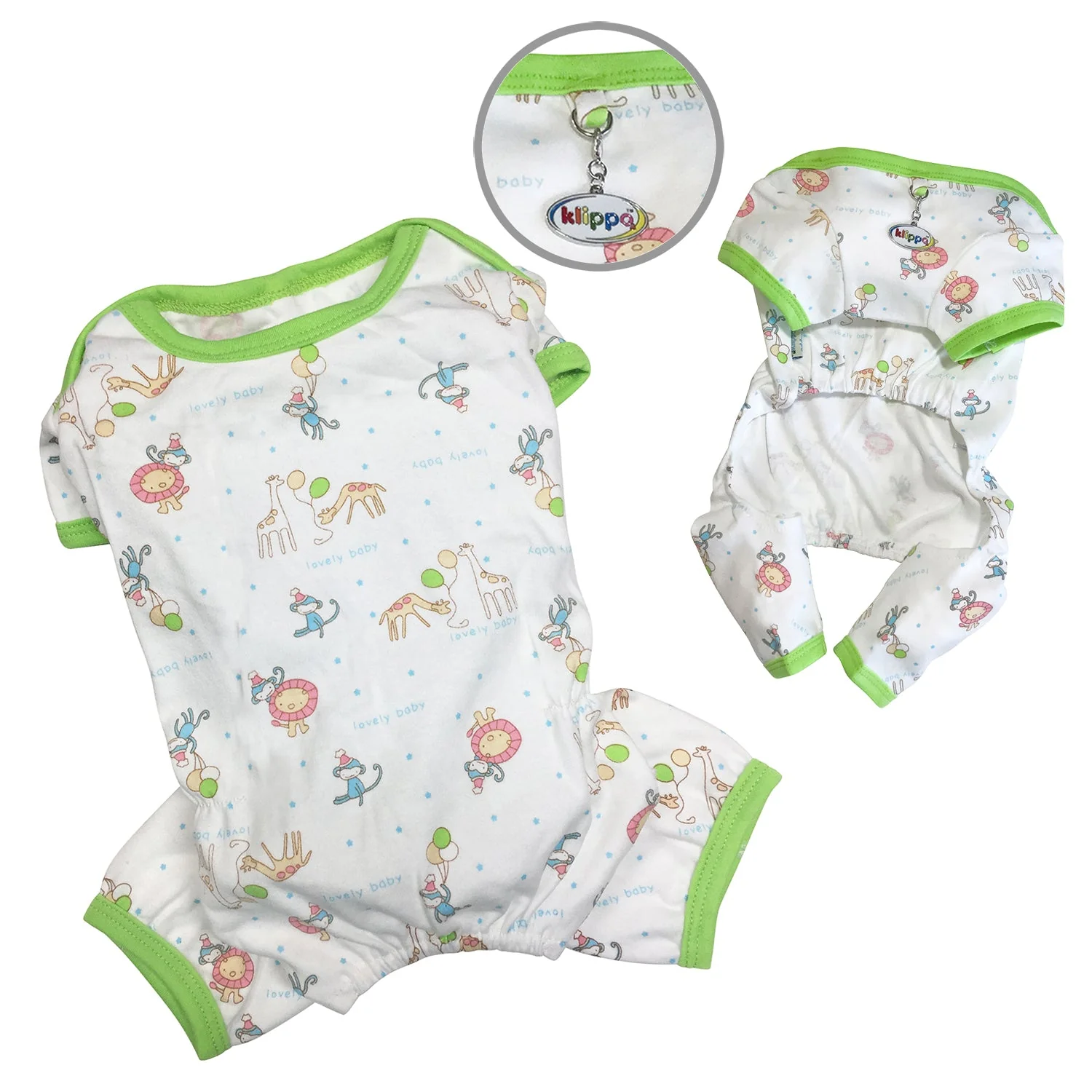 Party Animals Knit Cotton Pajamas - Image 2