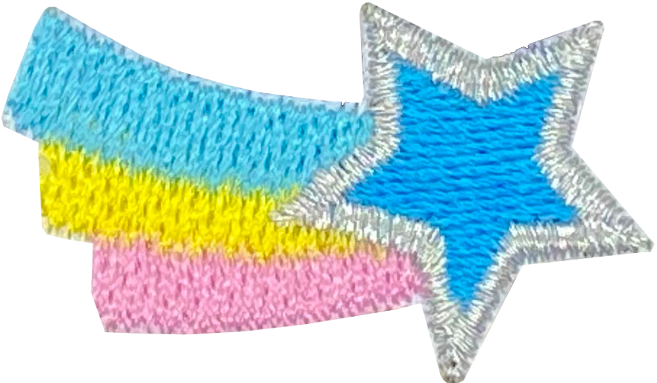 Pastel Rainbow Star - Patch