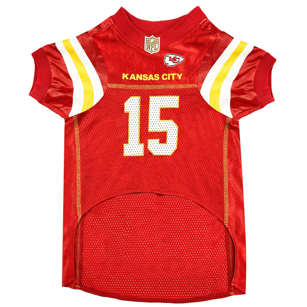 Patrick Mahomes Kansas City Chiefs Mesh NFL Jerseys by Pets First - Image 3
