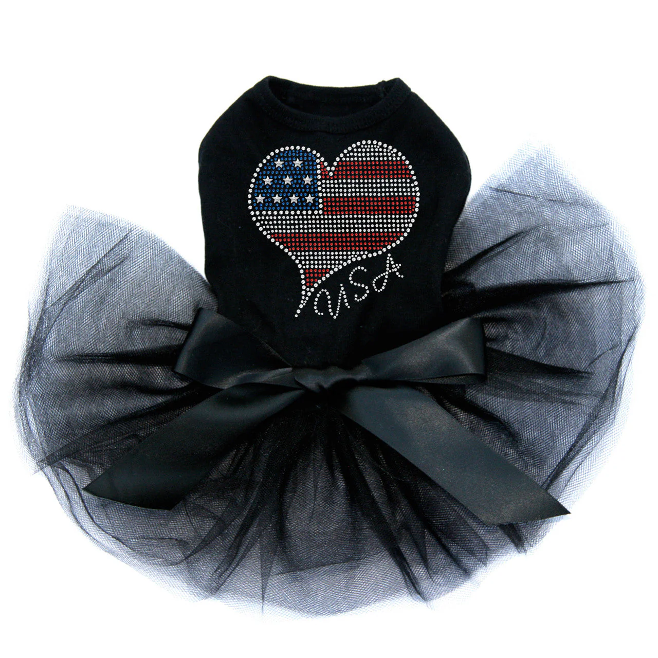 Patriotic American Heart 3 - Custom Tutu - Image 2