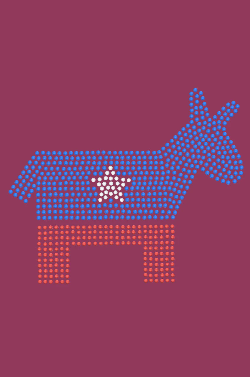 Patriotic Donkey - Bandanna - Image 15
