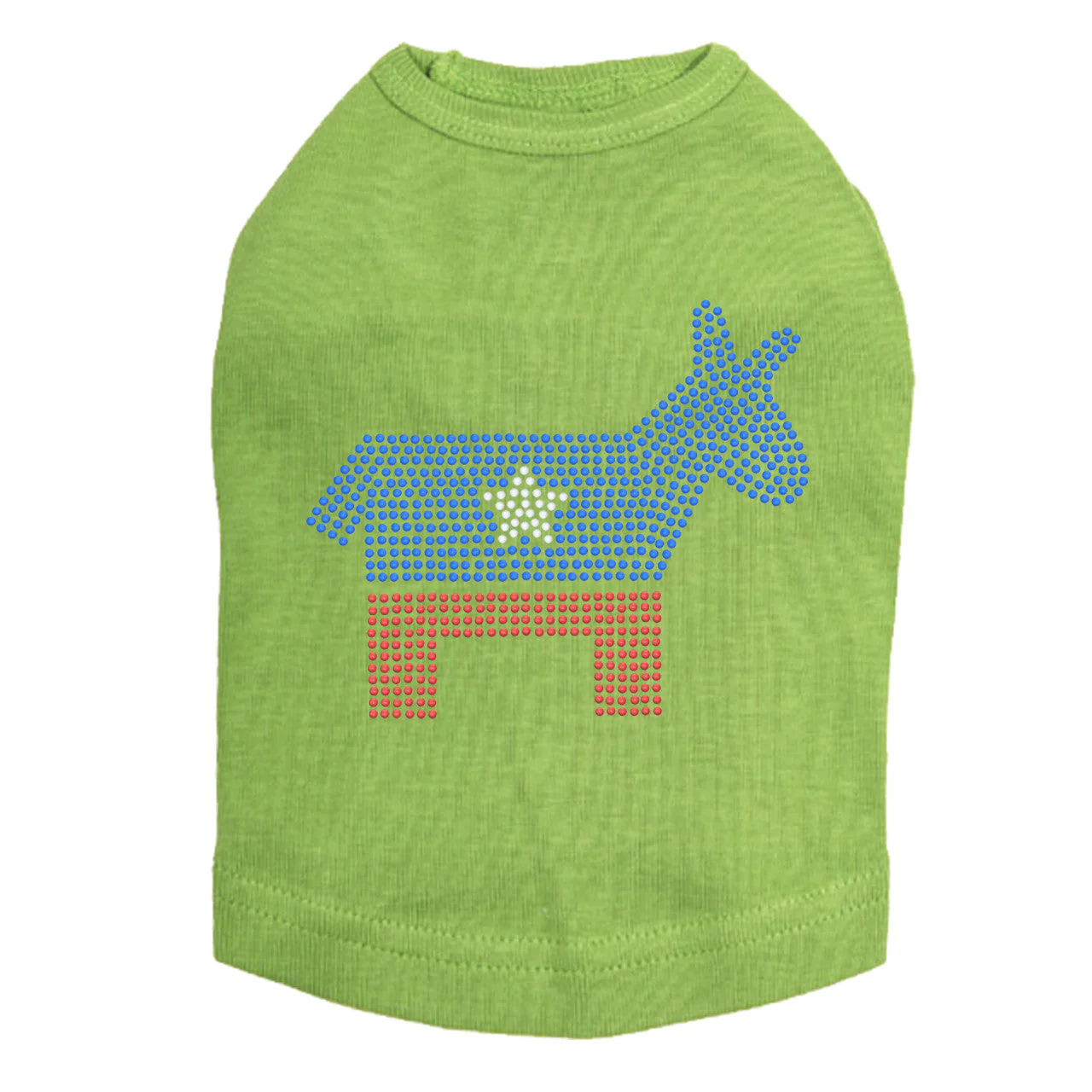 Patriotic Donkey - Dog Tank - Image 17