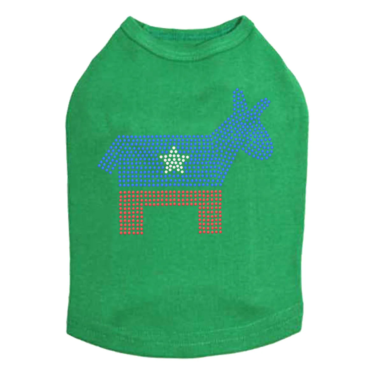 Patriotic Donkey - Dog Tank - Image 18