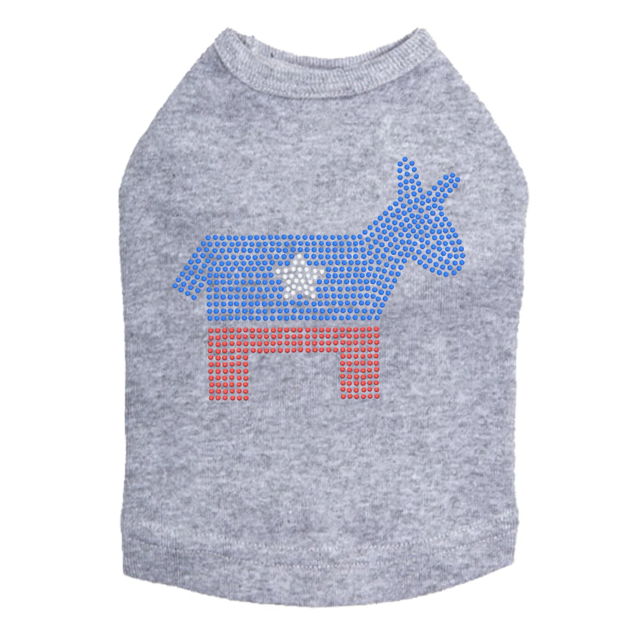 Patriotic Donkey - Dog Tank - Image 4