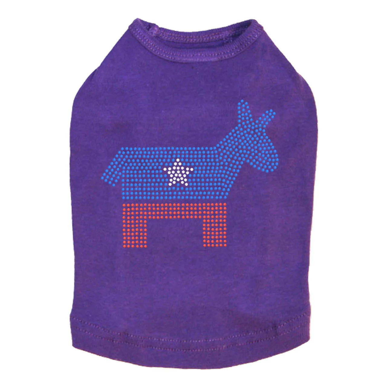 Patriotic Donkey - Dog Tank - Image 7