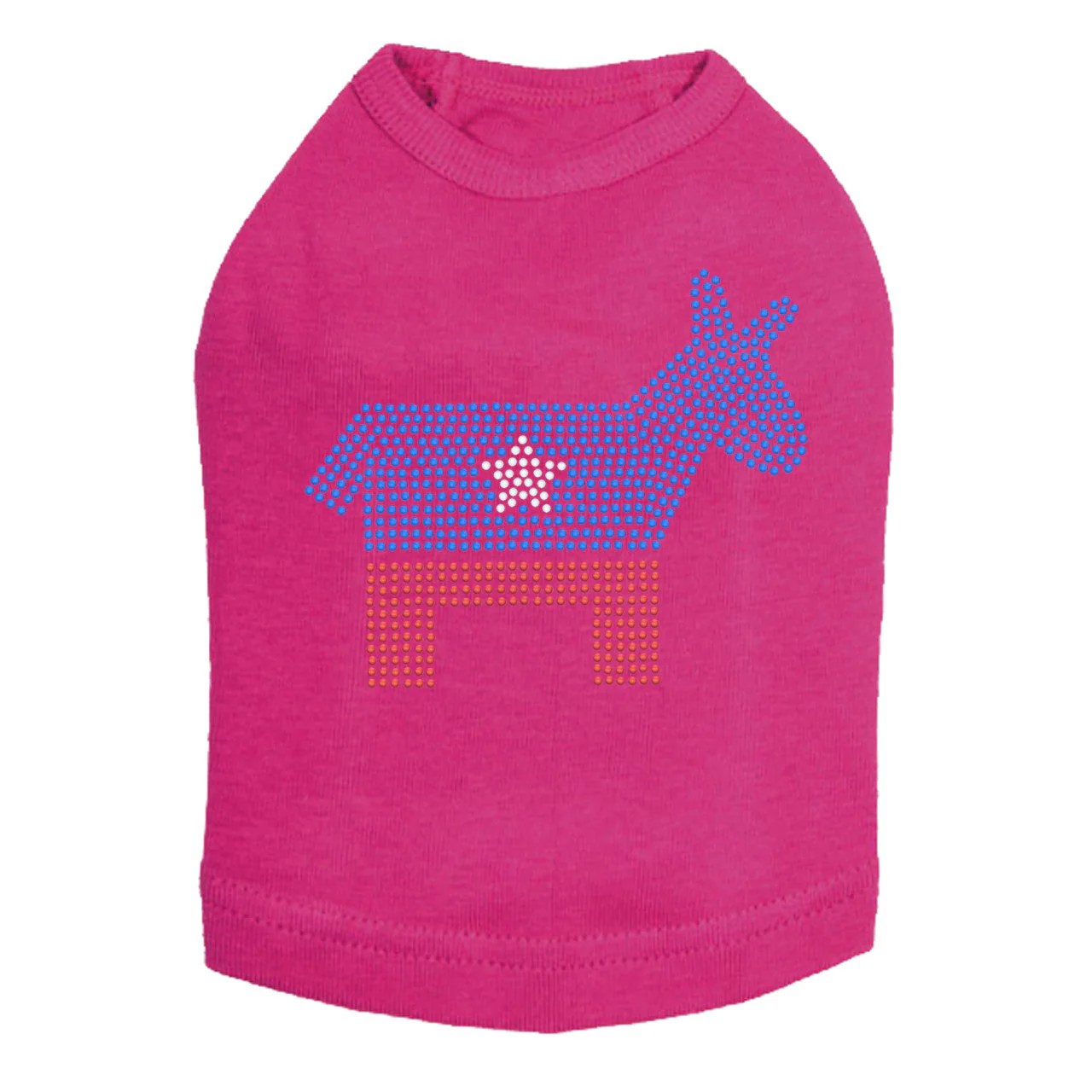Patriotic Donkey - Dog Tank - Image 9