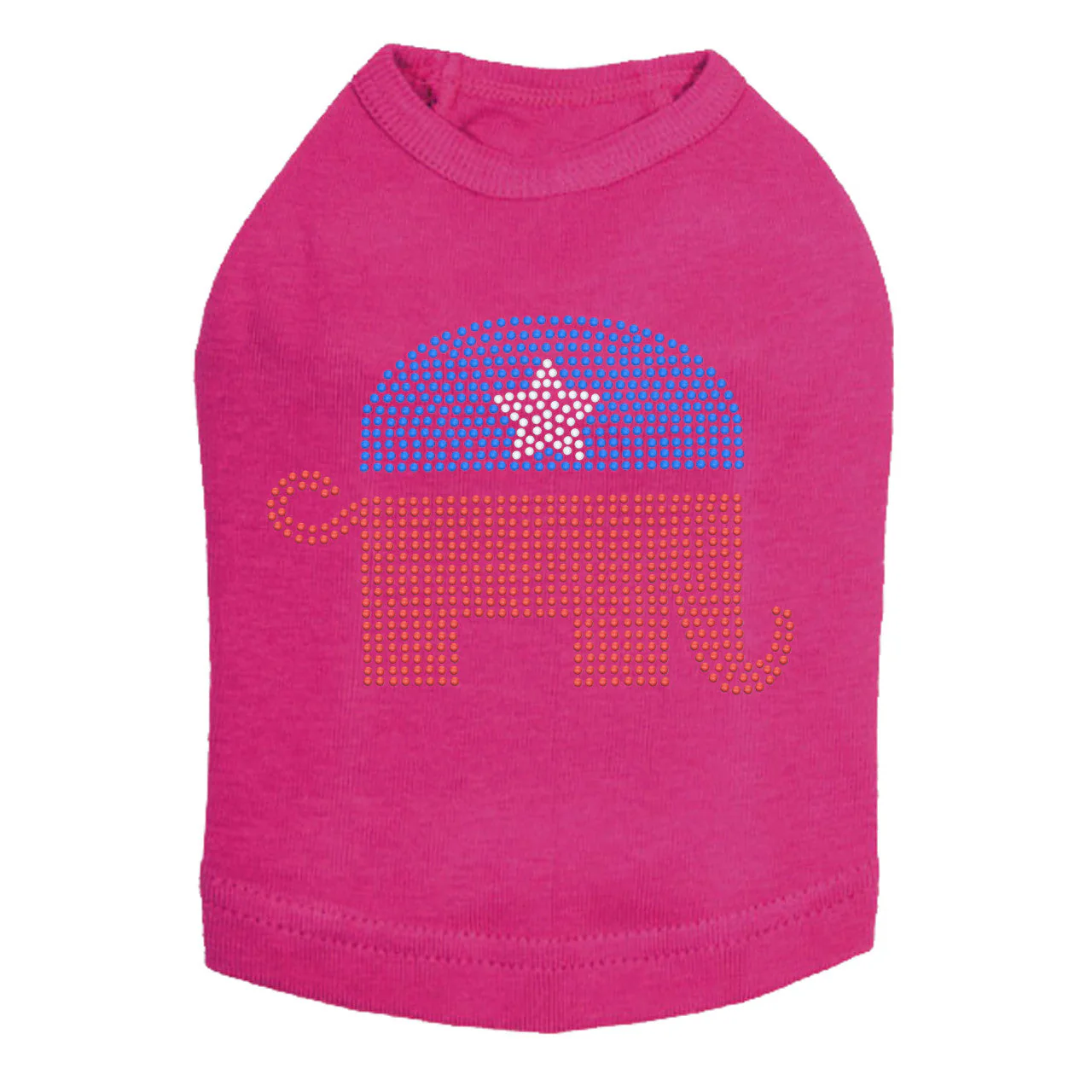 Patriotic Elephant - Dog Tank - Image 17