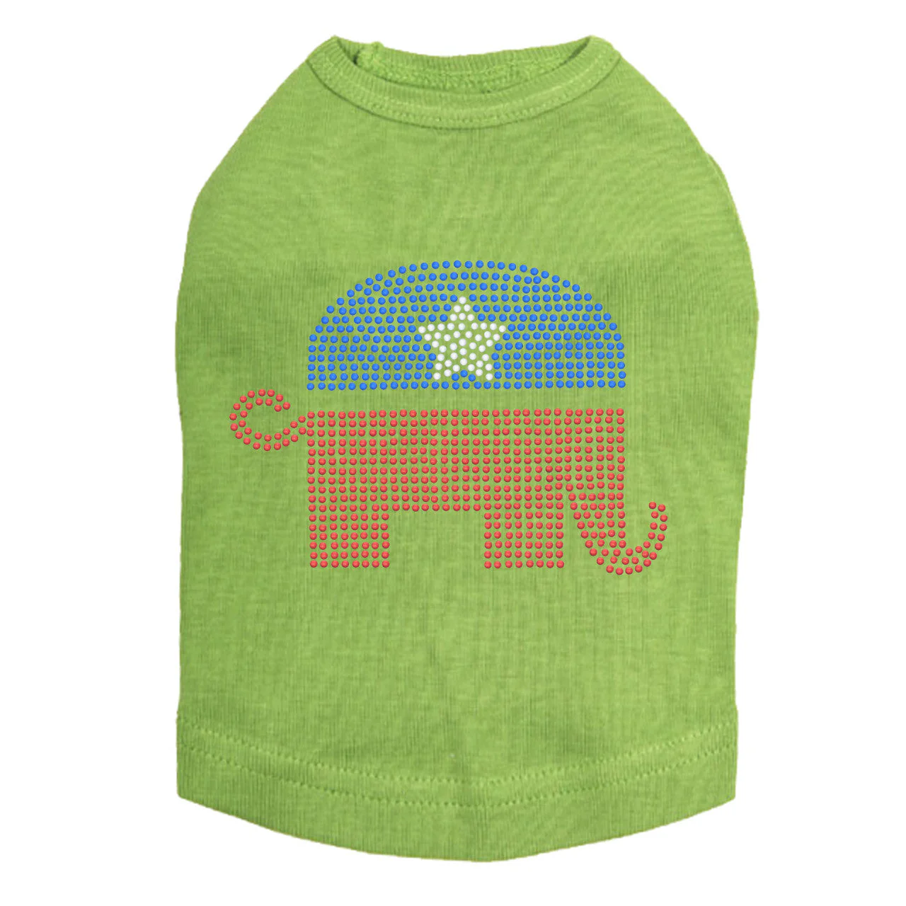 Patriotic Elephant - Dog Tank - Image 18