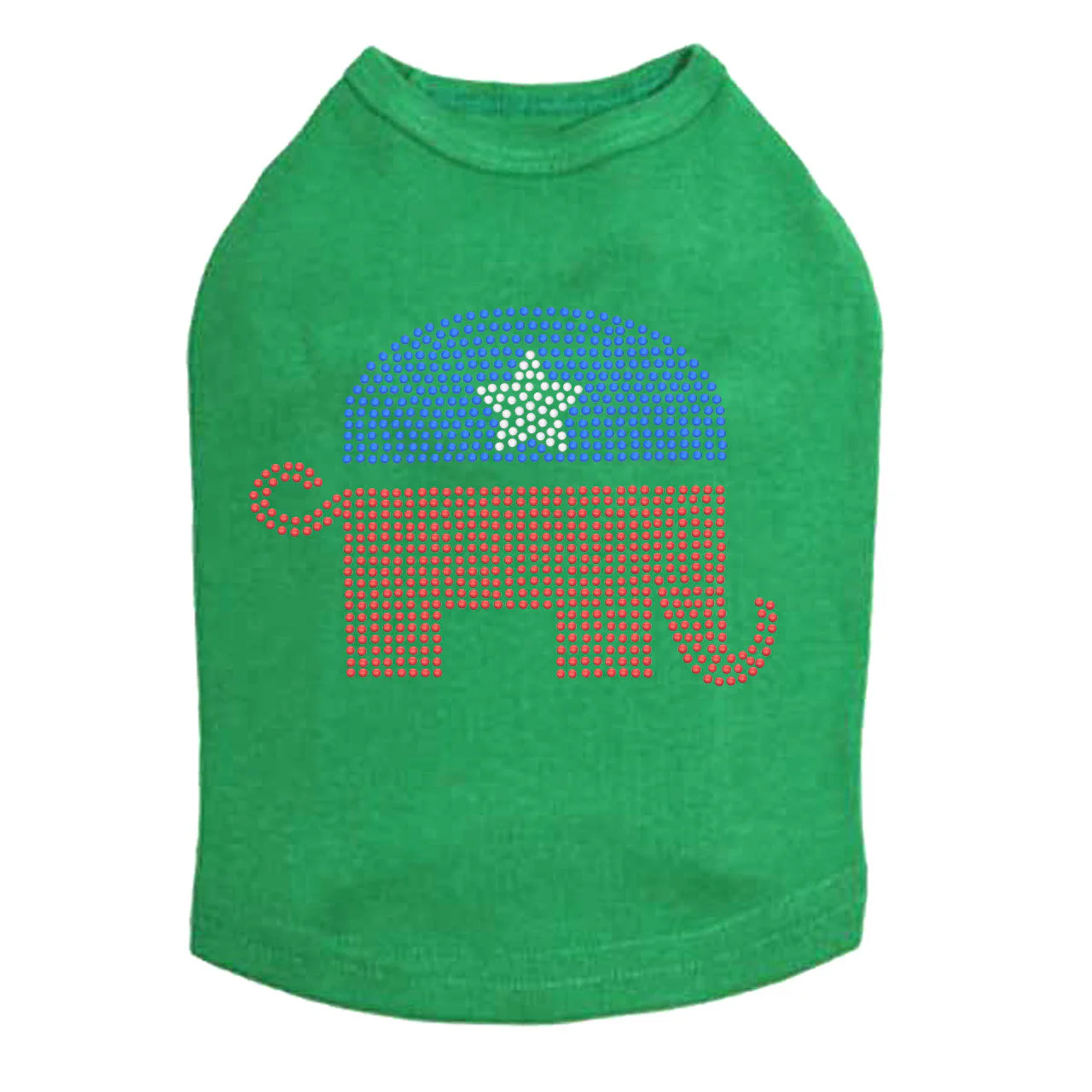 Patriotic Elephant - Dog Tank - Image 19