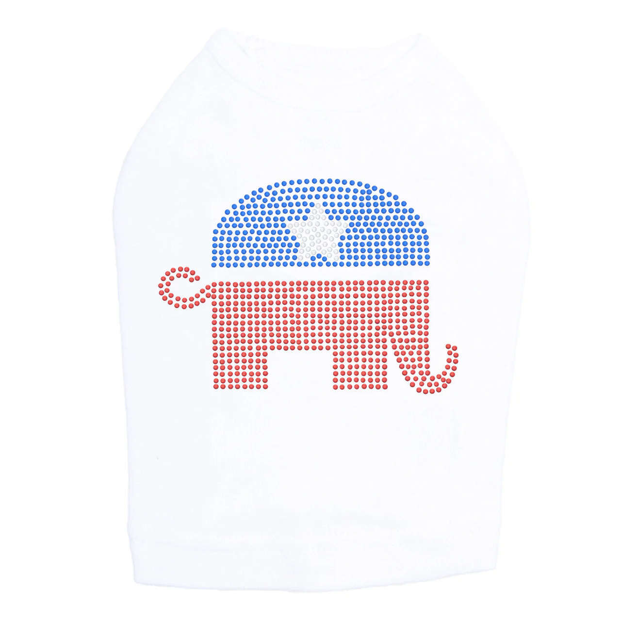 Patriotic Elephant - Dog Tank - Image 6