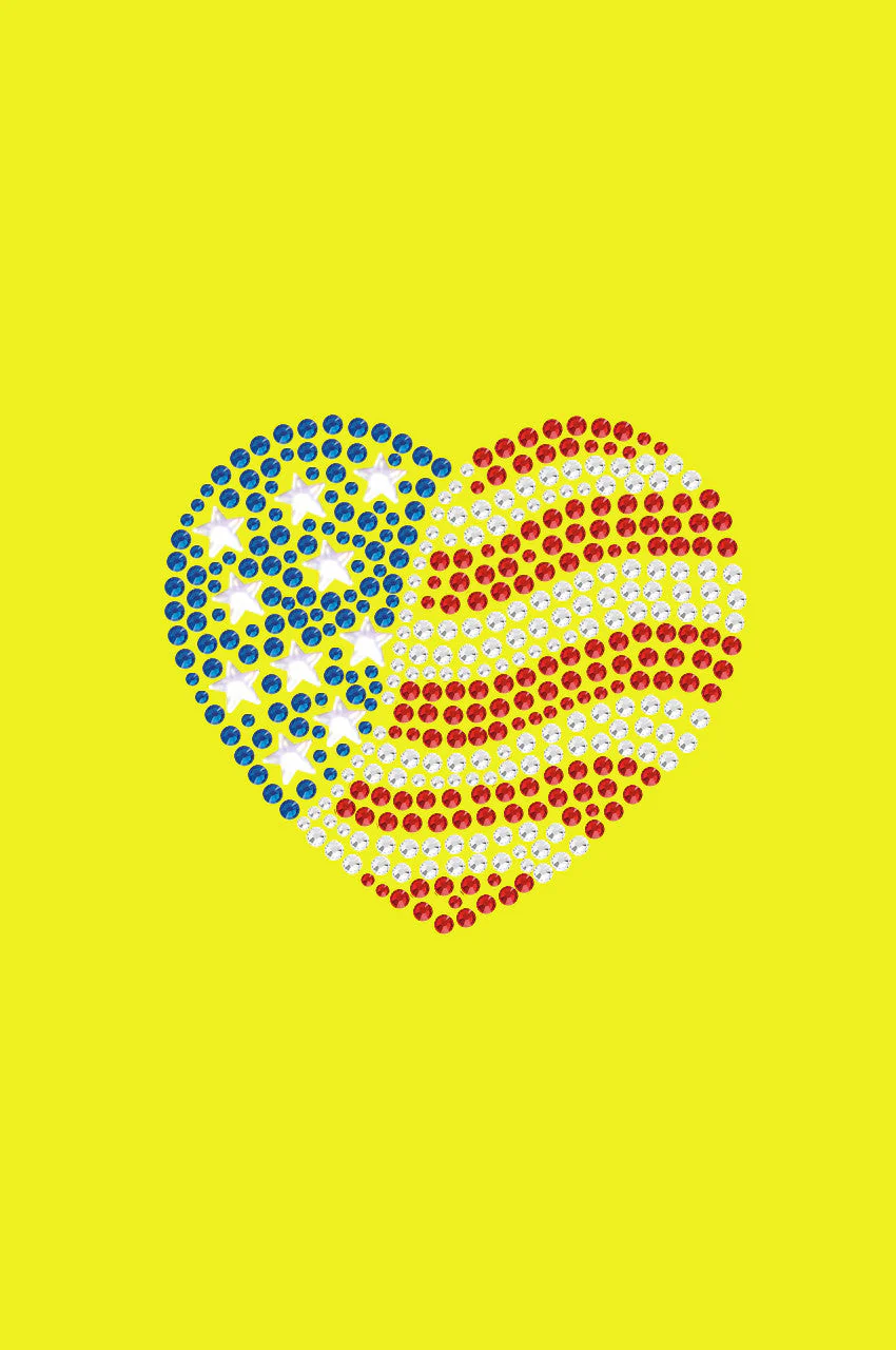 Patriotic Heart  2 Bandanna - Image 11