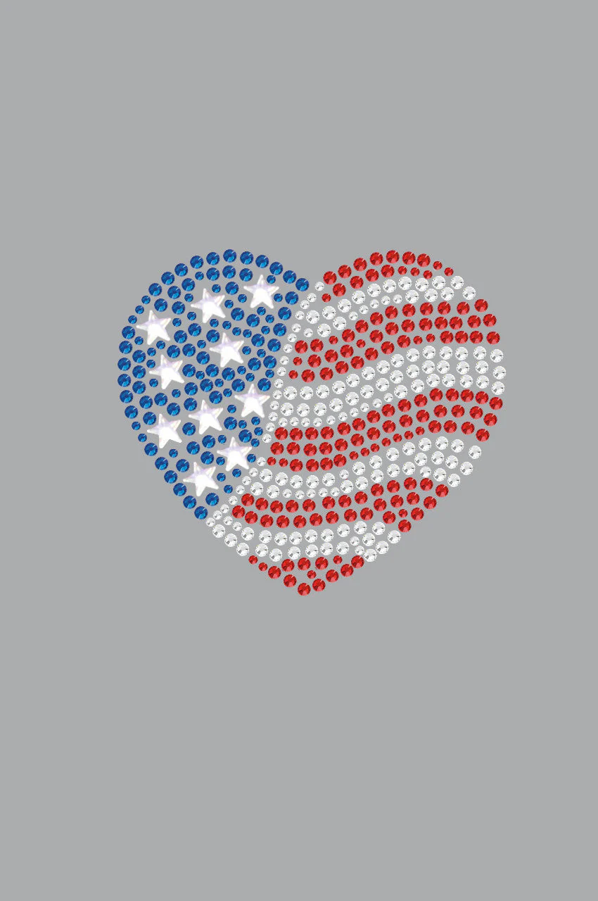 Patriotic Heart  2 Bandanna - Image 12