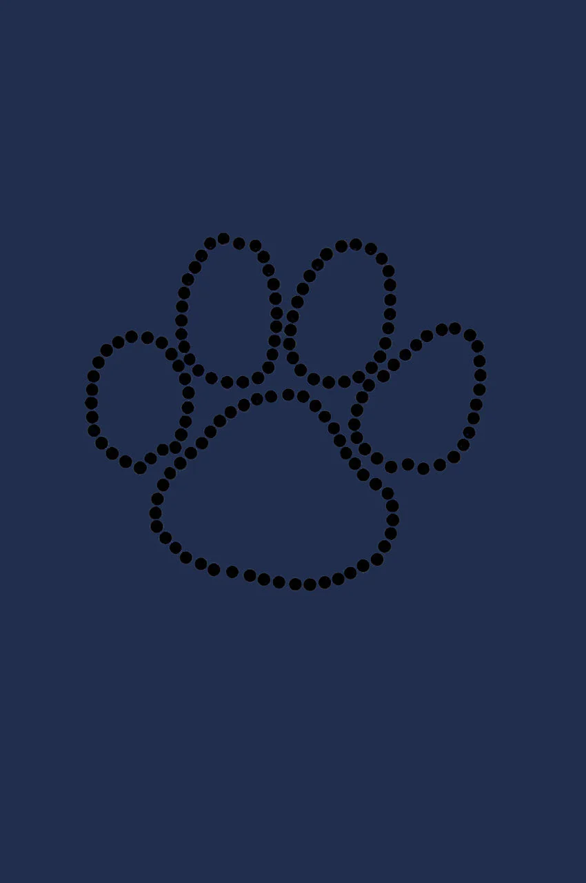 Paw (Black Nailheads) bandana - Image 6