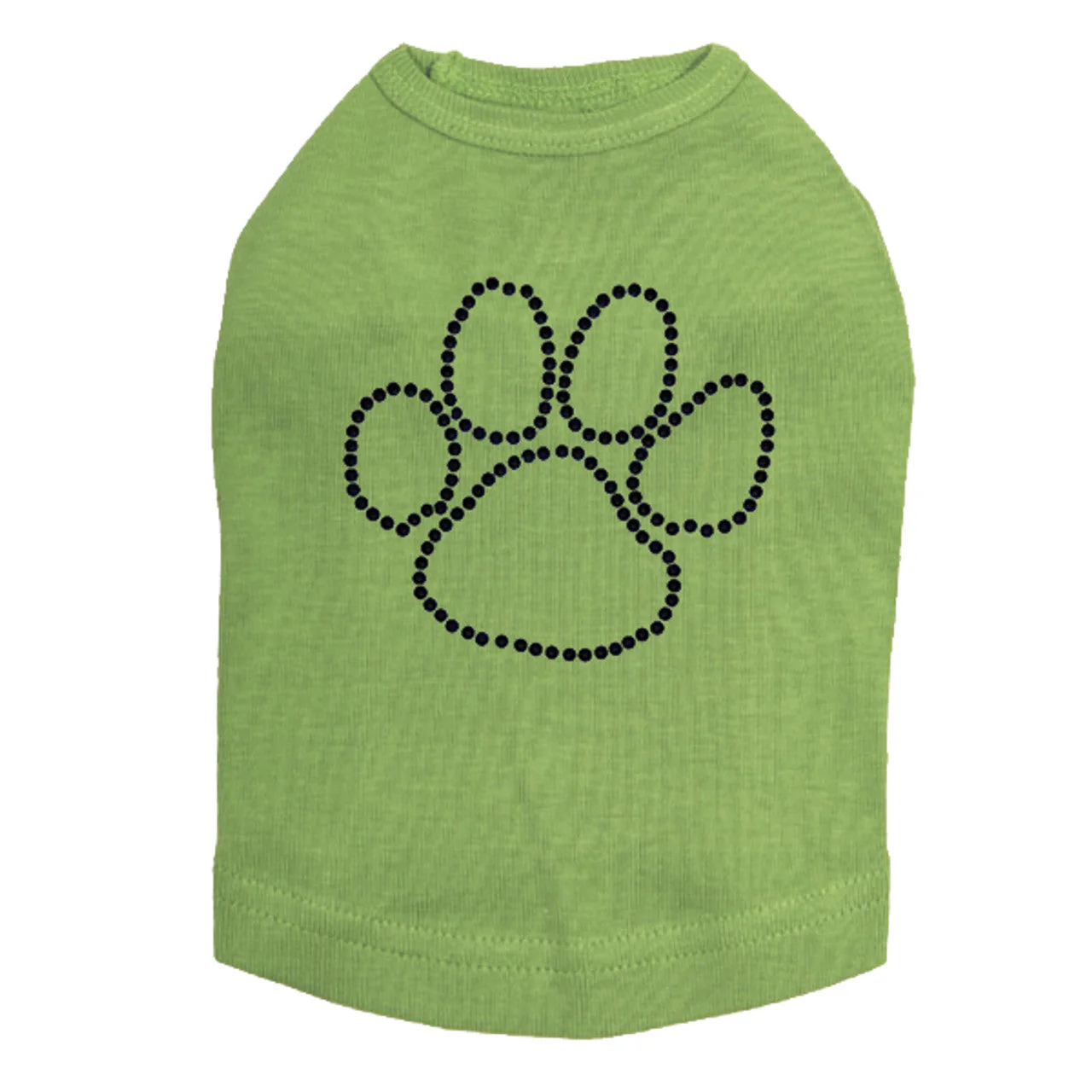 Paw (Black Nailheads) - Dog Tank - Image 6