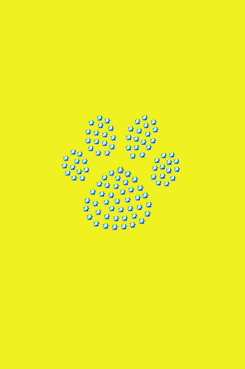 Paw (Blue Rhinestuds) bandana - Image 14